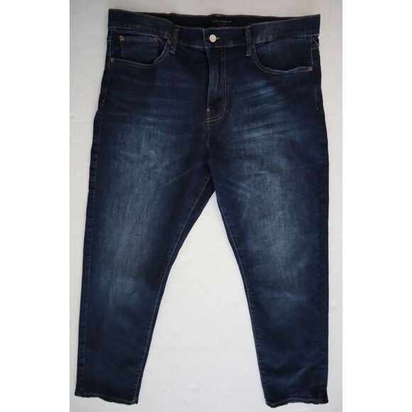 Lucky Brand 7MP10522 Men's Sz 36x30 Dark Blue 412 Athletic Slim Fit Denim Jeans - Picture 1 of 10